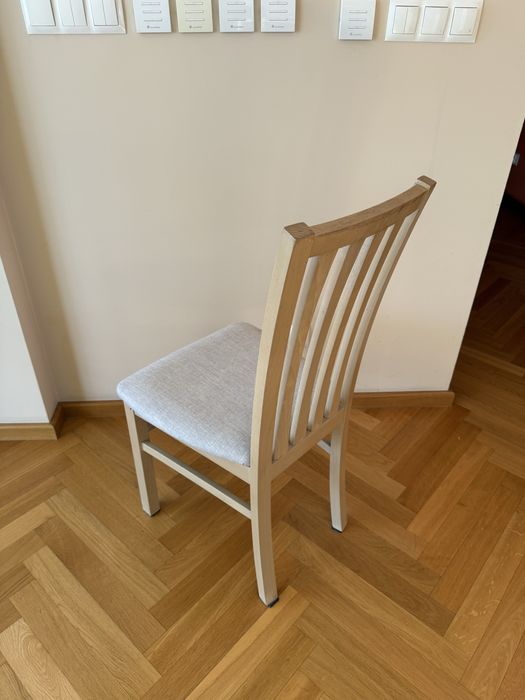 Krzesla tapicerowane 4 sztuki