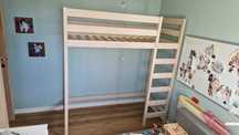 Łóżko piętrowe antresola WNM 180x80 niezniszczalne