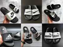 ‼️АКЦИЯ‼️ Летние тапки Nike, Puma, Adidas Мужские тапки