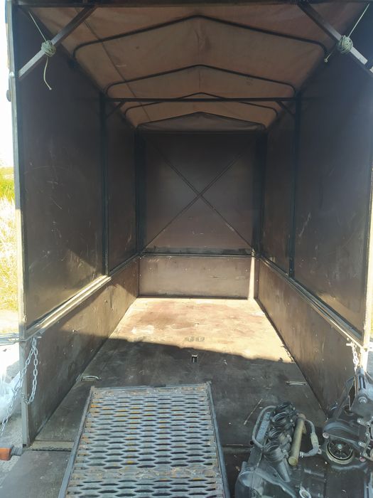 Прицеп, буда, мото эвакуатор с трапом