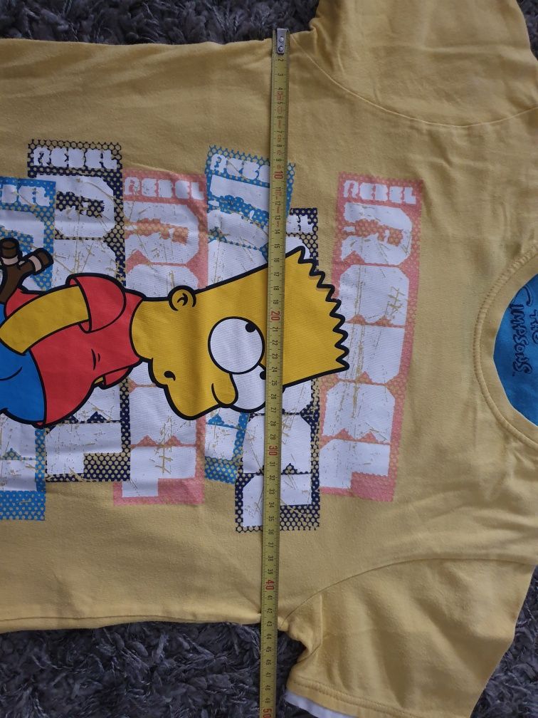 koszulka unisex  T-shirt THE SIMPSONS Bart Rebel