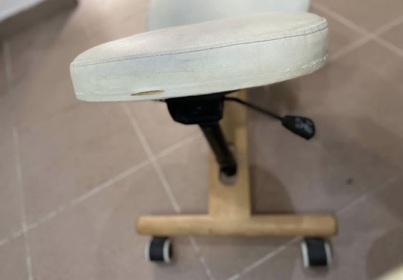 banco manicure pedicure ergonómico