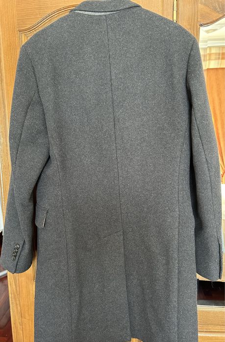 Sobretudo homem cinzento Mango M