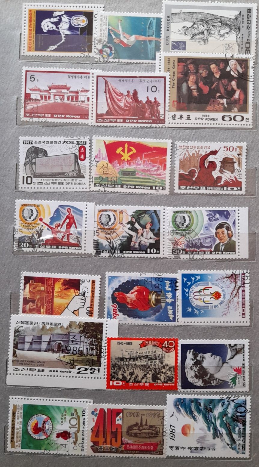 Почтовые  марки разные