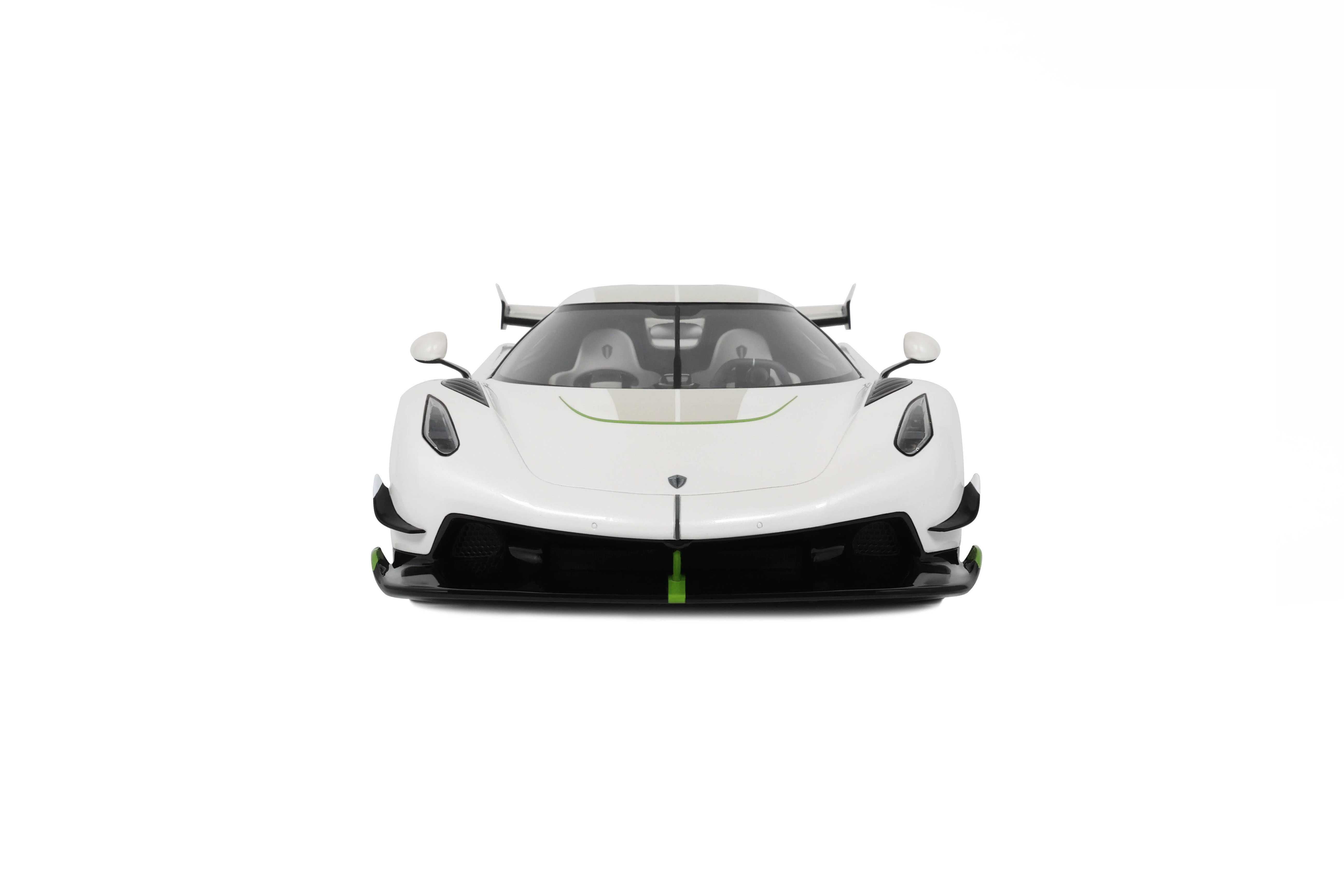 Koenigsegg Jesko Attack Crystal White Pearl GT Spirit 1:12