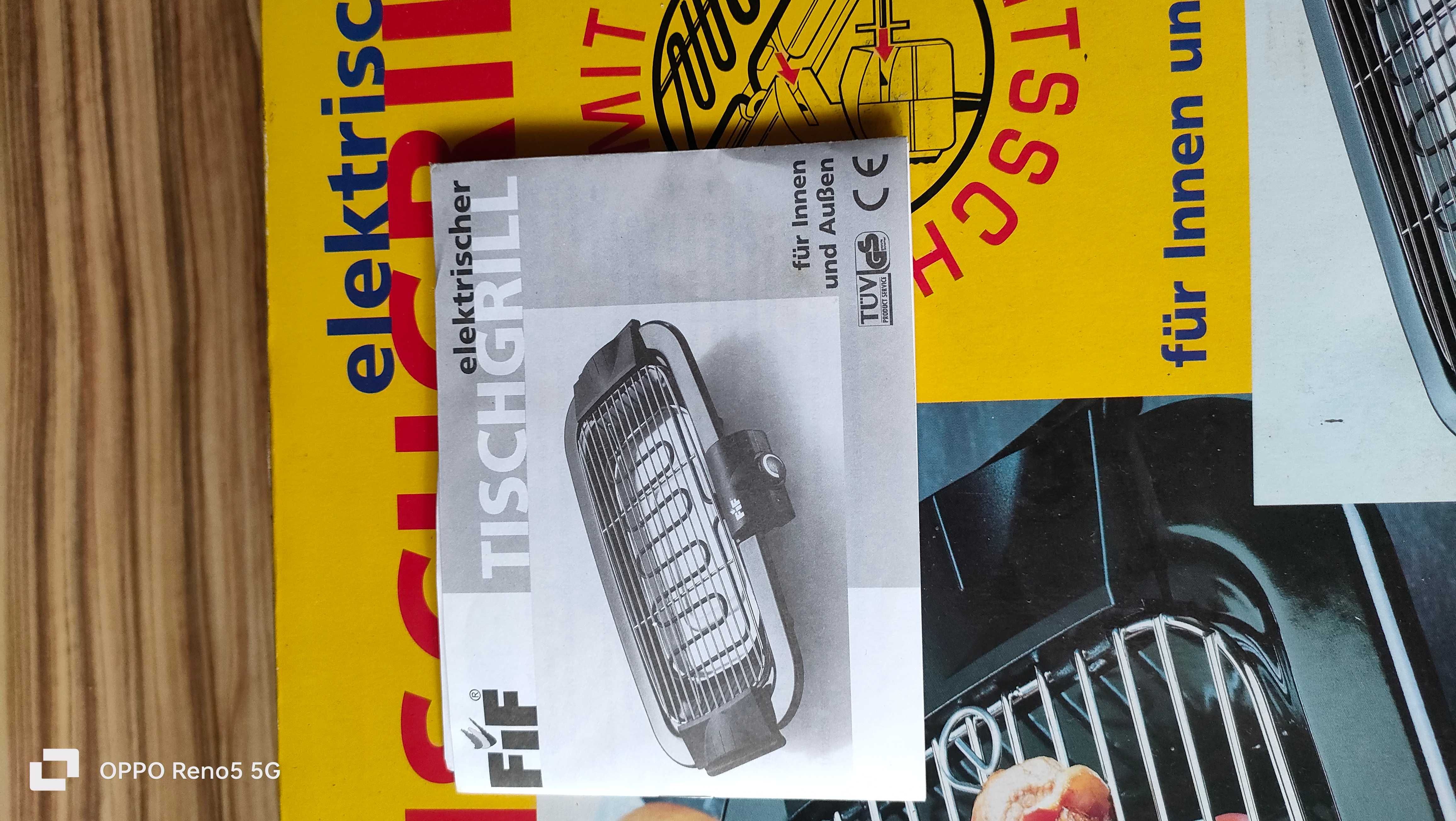 Grill elektryczny Tisch Grill