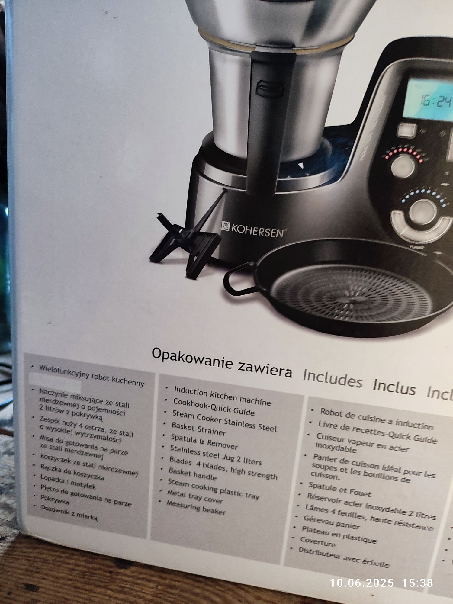 Robot kuchenny Kohersen MyCook 8001 thermomix