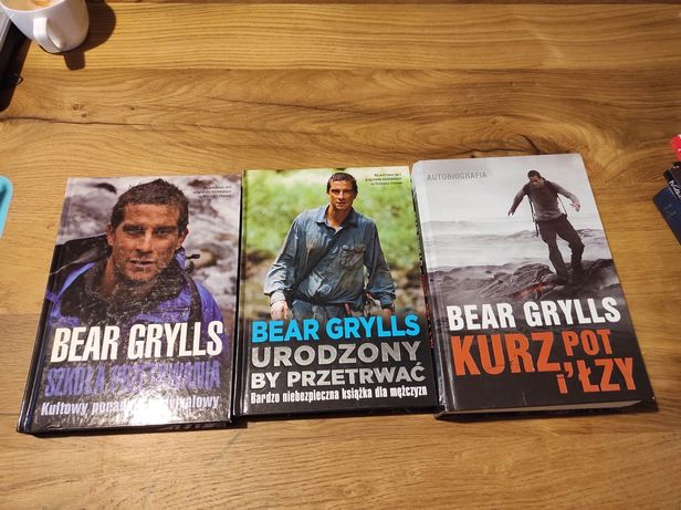 Bear Grylls 3 książki zestaw