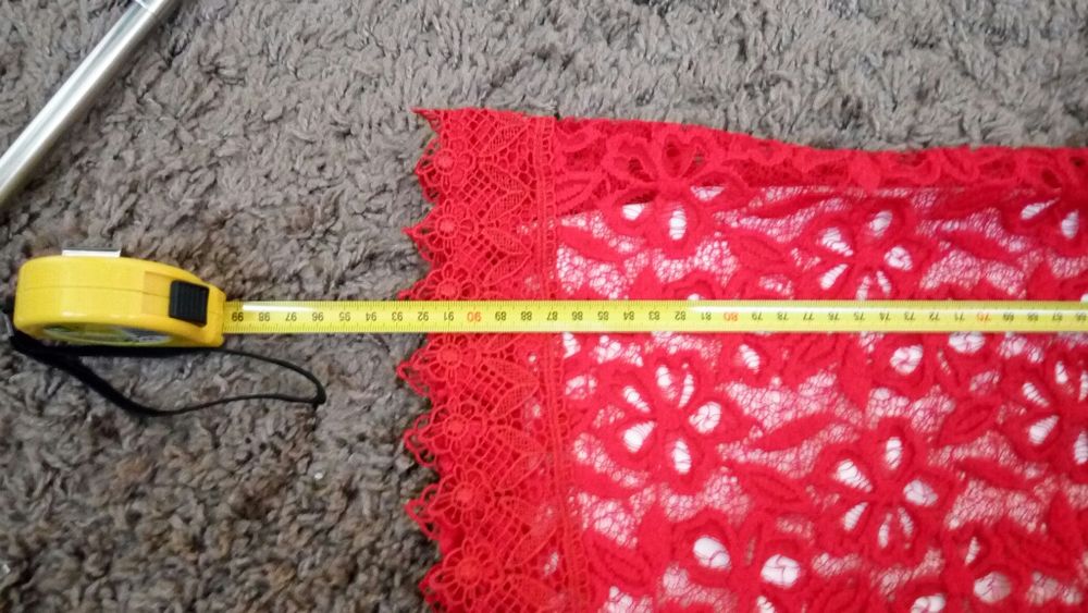 Платье гипюровое