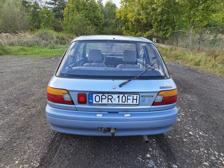 Toyota Starlet 1.3 benzyna ! Sprawny ! Oplaty 2026r !