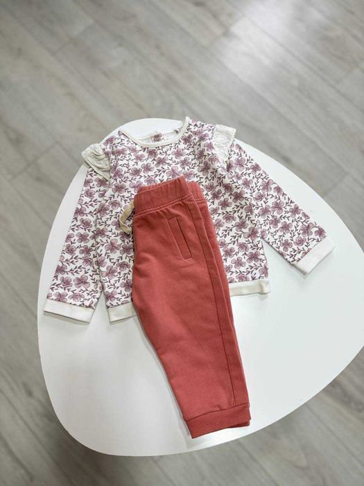 Сукня H&M світшот штани для дівчинки 9-12 місяців 76-80 р