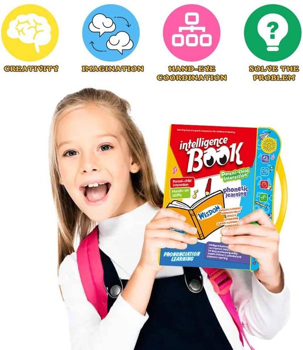 Książeczka Edukacyjna Dla Dzieci Do Nauki Dźwięk