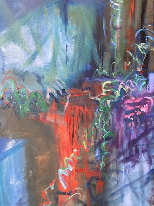 Obraz olejny abstrakcja