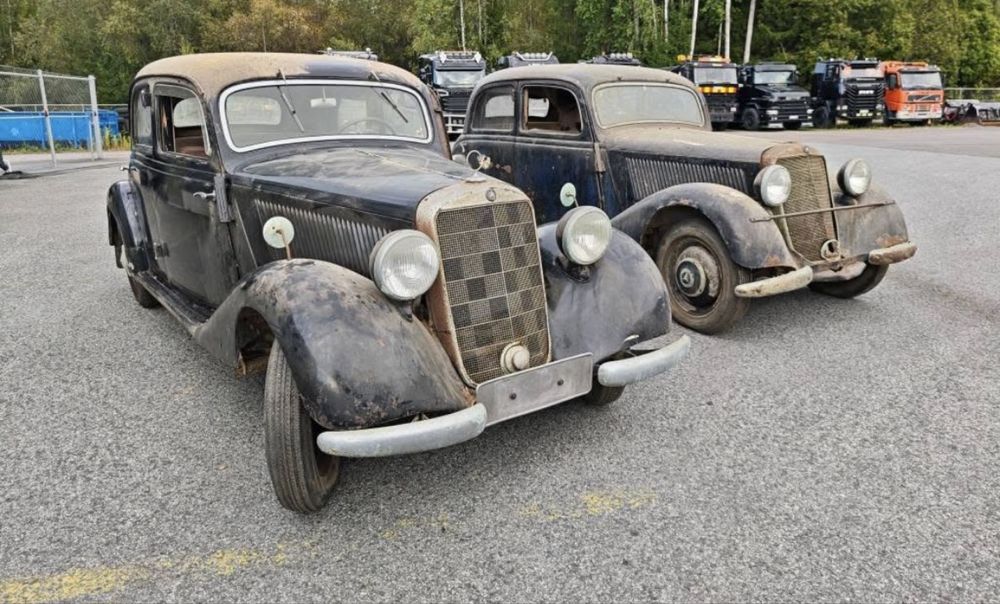 Mercedes 170v zabytek