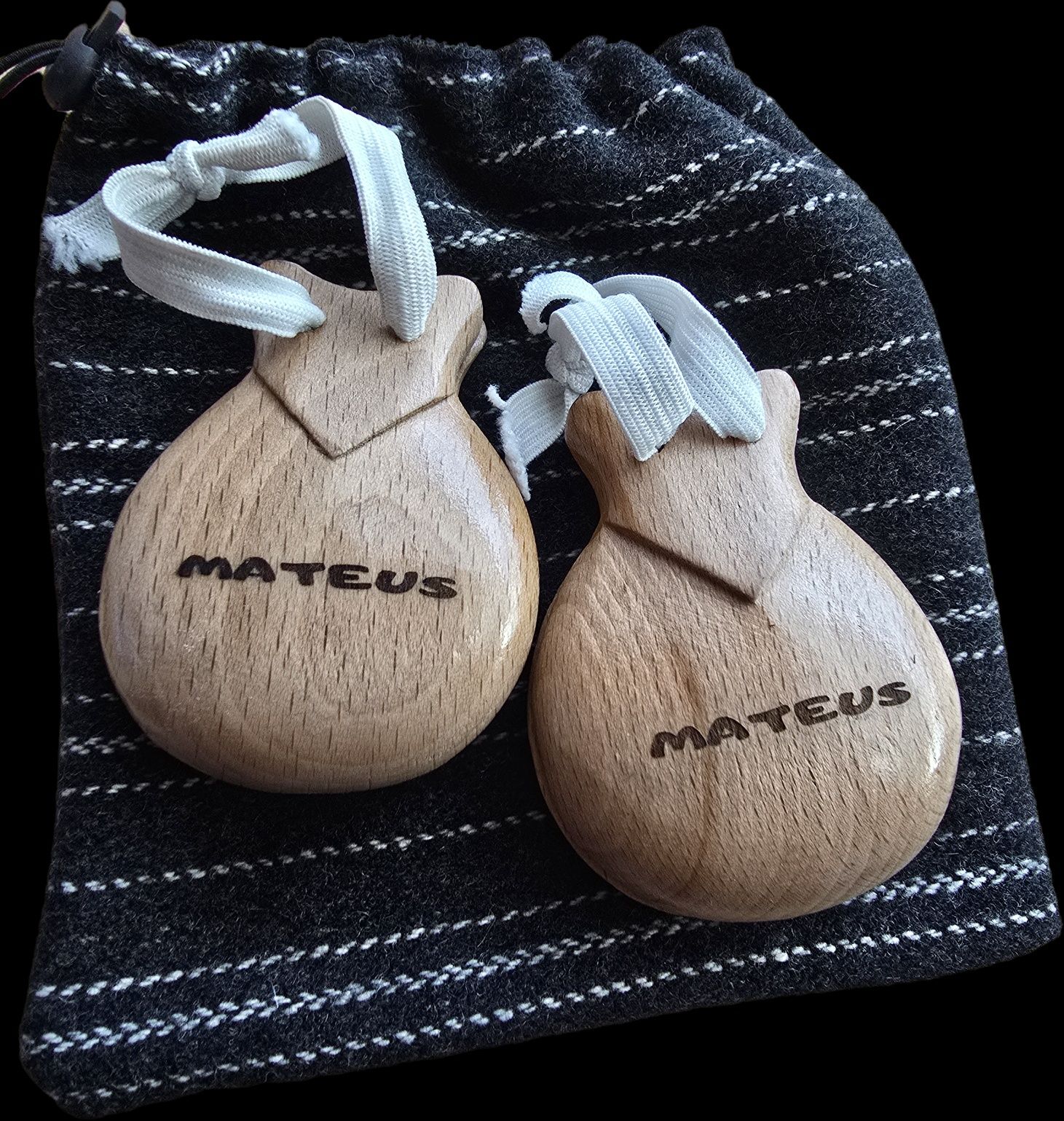 Castanholas personalizadas