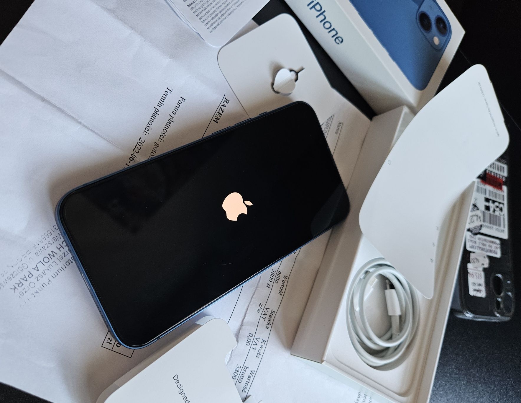 Apple iPhone 13 niebieski na długiej gwarancji zamiana zamienie