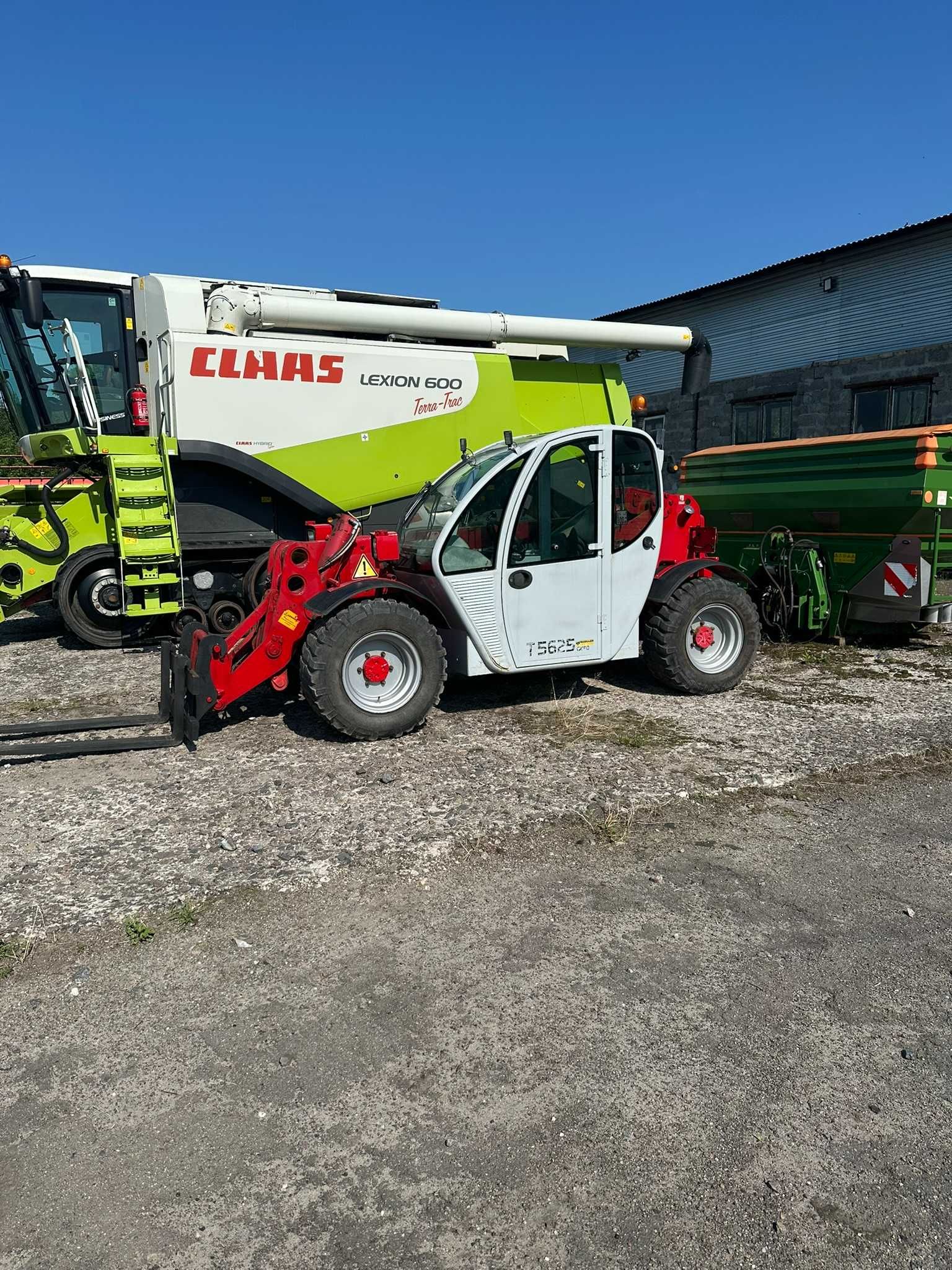 Навантажувач телескопічний Weidemann T5625 cx80