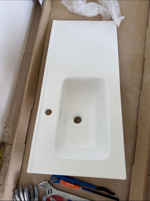 Umywalka Elita Skappa Lewa 100Cm (60+40) 145935