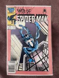 Marvel Comics Komiks Web of Spider-Man Unikat Variant Cover 1986 86’