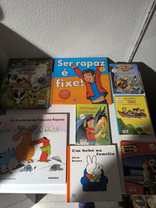 Varios livras como novos