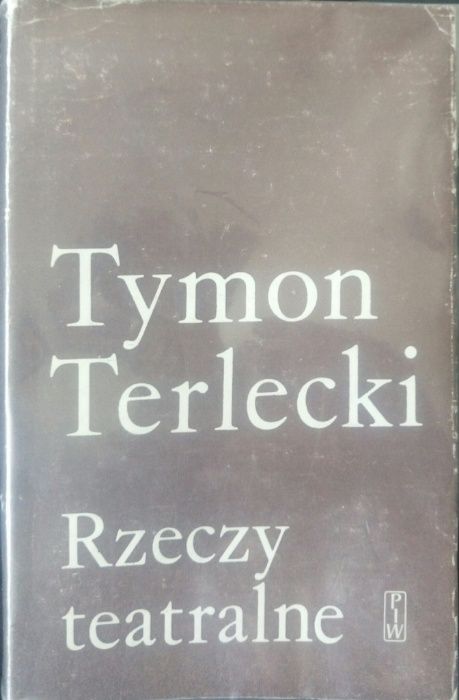 Tymon Terlecki – Rzeczy teatralne