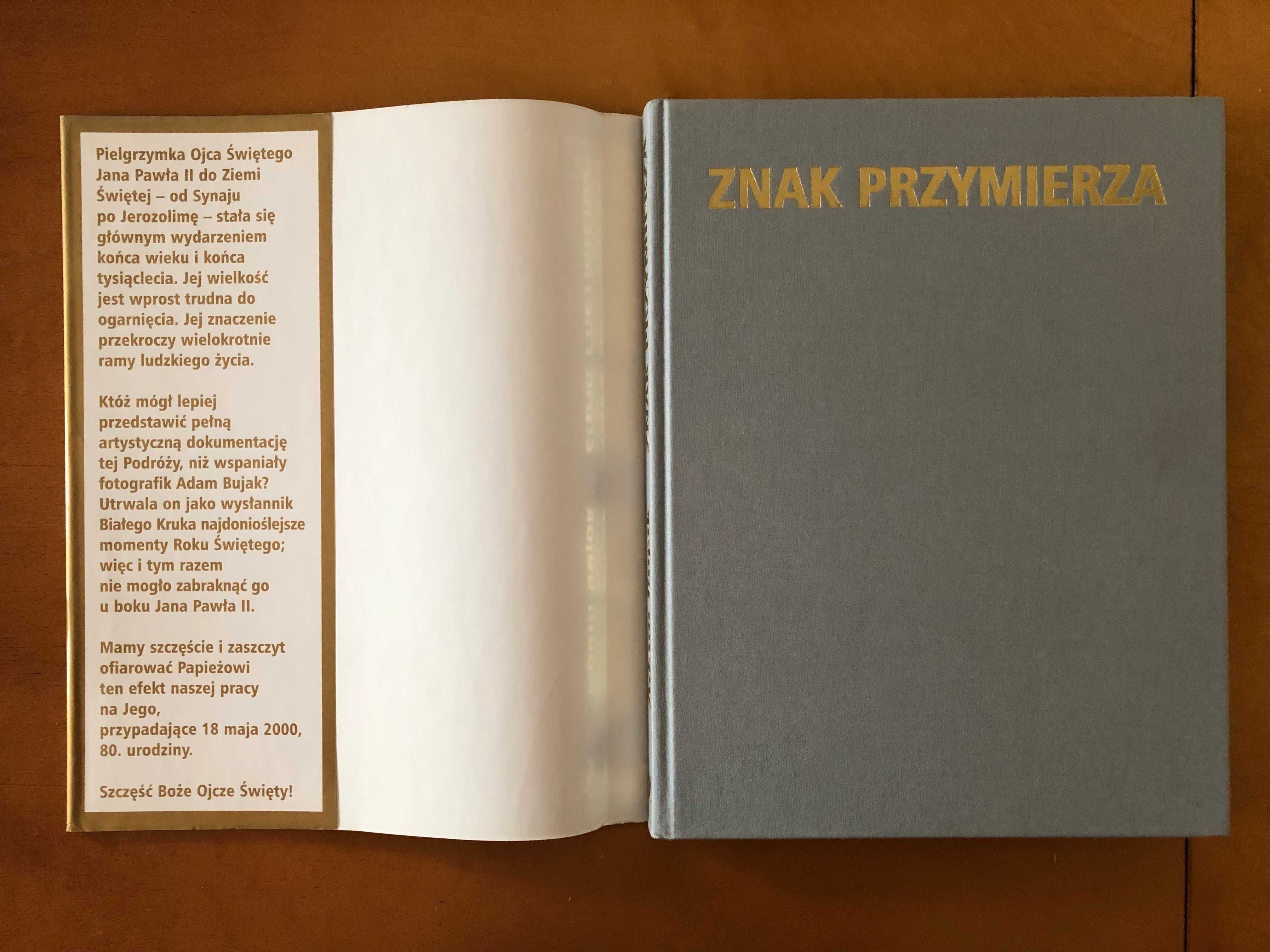 Książka-fotoalbum Adam Bujak Znak przymierza Synaj Jordan Betlejem in.