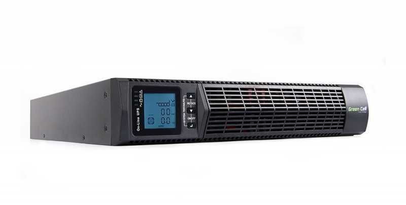 OKAZJA Zasilacz UPS online GREENCELL UPS15 RTII 3000VA 2700W