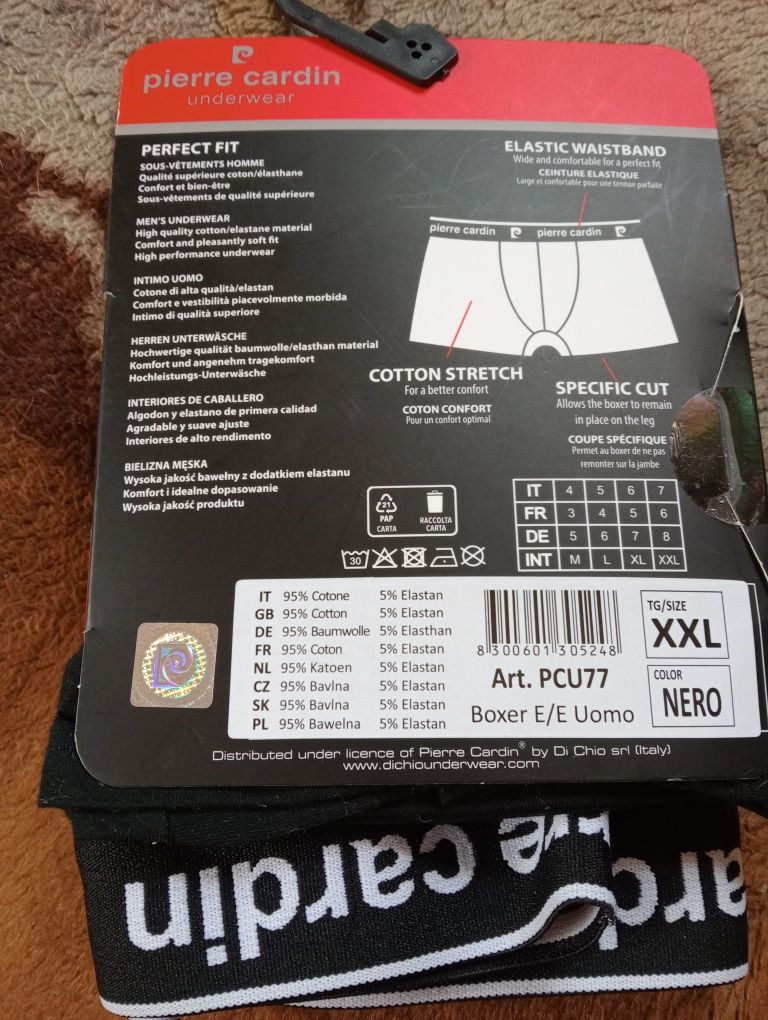 Bokserki Pierre Cardin xxl 1 para