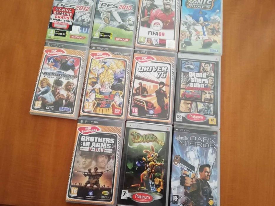 Vários Jogos PSP