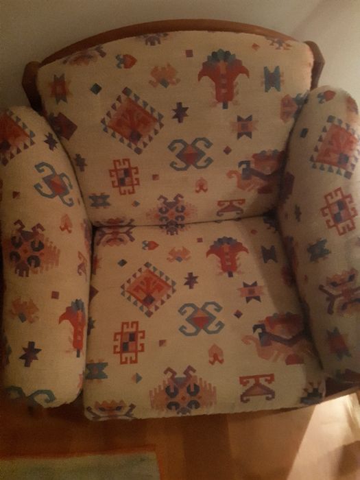 Sofás  "Cerne" de sala-Cadeirões-Vendo/Troco. Conjunto de 4 sofás