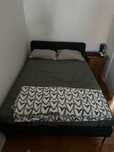 Cama + colchao ambos bem novos