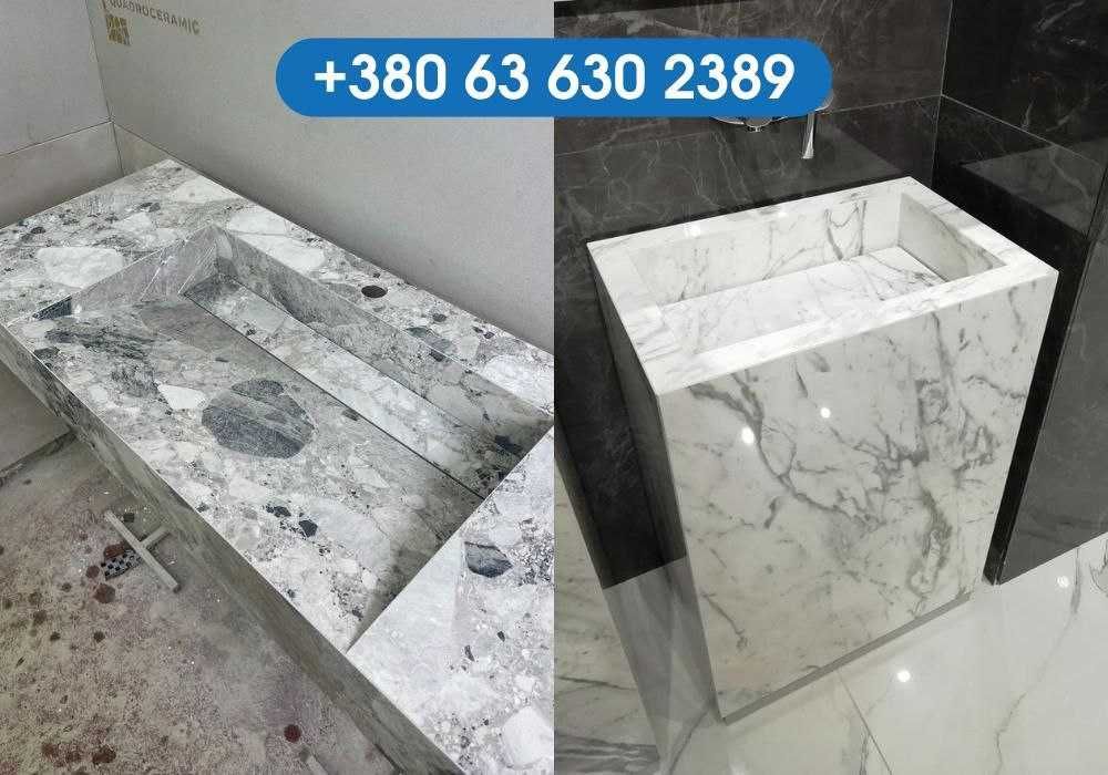 . Недорого виготовлення раковин. Раковина з плит під замовлення