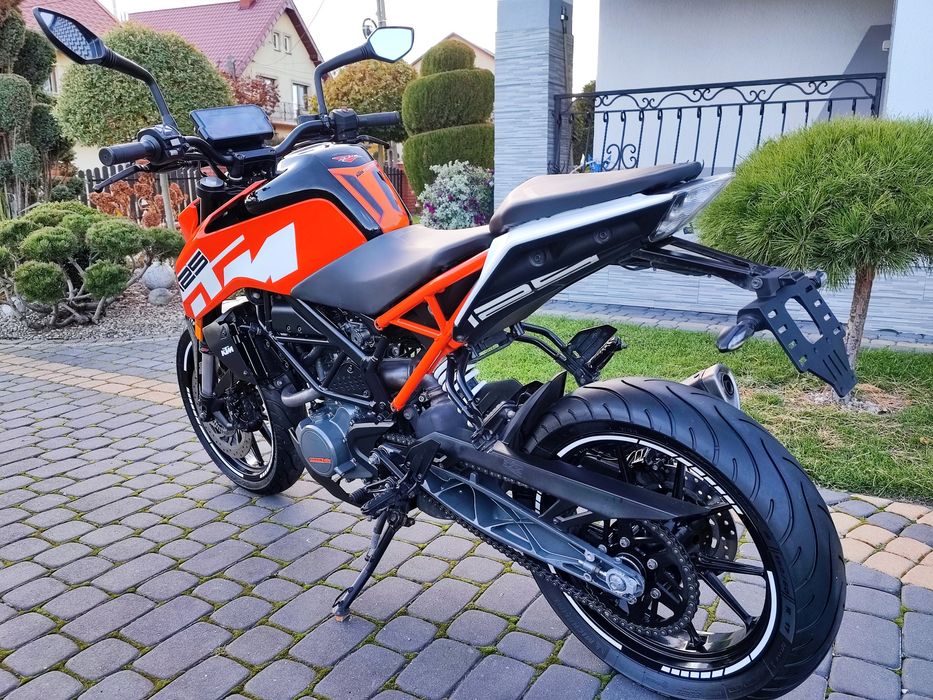 KTM DUKE 125 ABS Kat B A1 2019r Jak Nowy Niski Przebieg 16,000 km