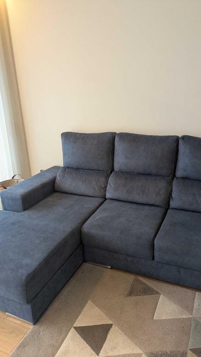 Sofa Chaise Longue com Arrumação