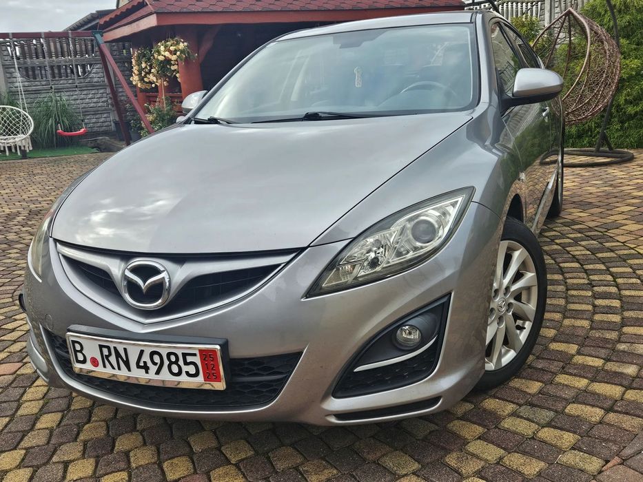 Mazda 6 Piękny Grafit perła 2.0 Bose RVM Skóra&alkantarai Ful Opcjja ZADBANA!