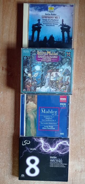 MAHLER Sinfonias 1, 3, 4 e 8