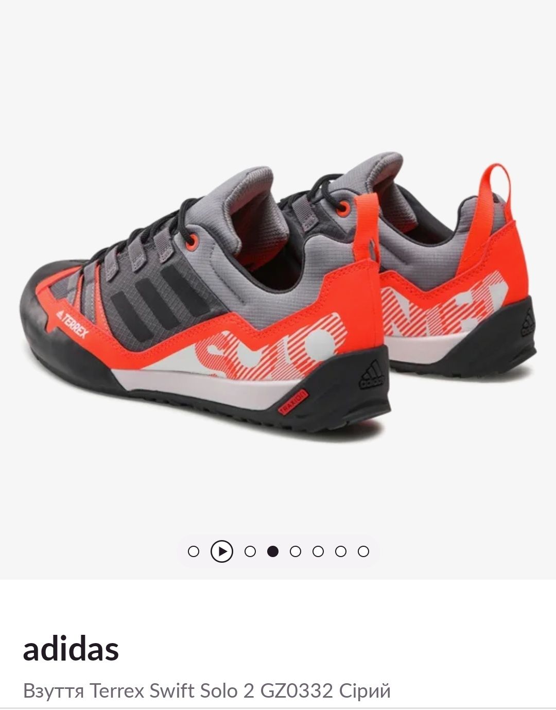 Мужские кроссовки Adidas Terrex Swift Solo 2