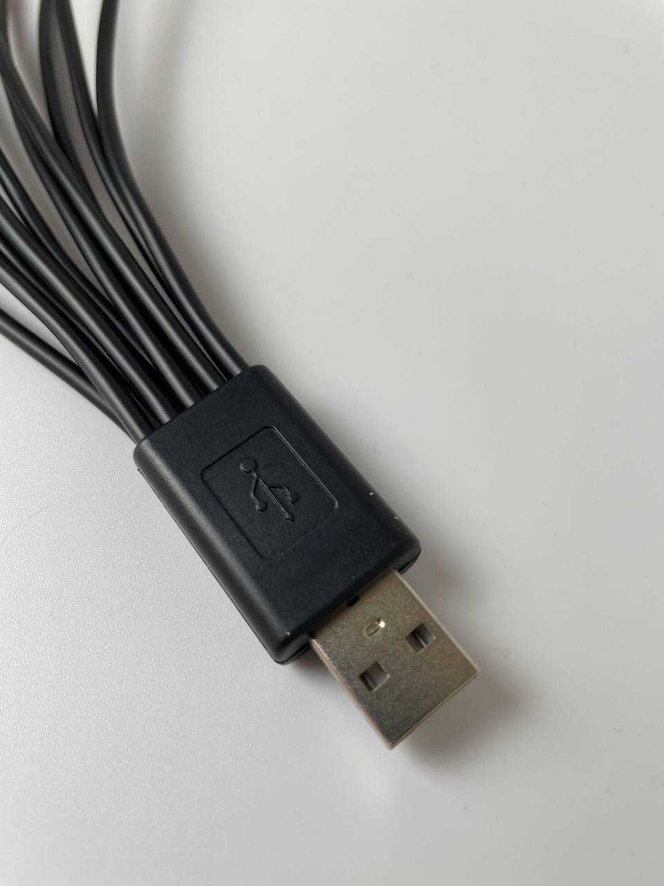Універсальний зарядний кабель-перехідник USB 10в1