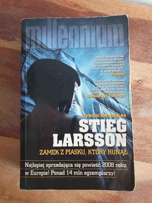 Zamek z piasku, który runął Stieg Larsson książka Tom 3