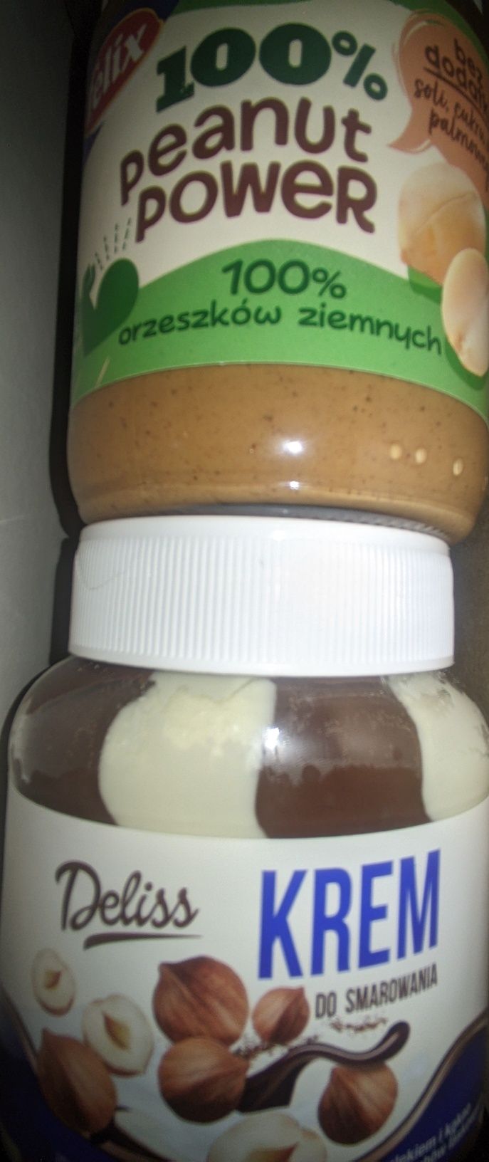 Peanut butter go active Felix deliss krem orzechowy go vege 7 słoików