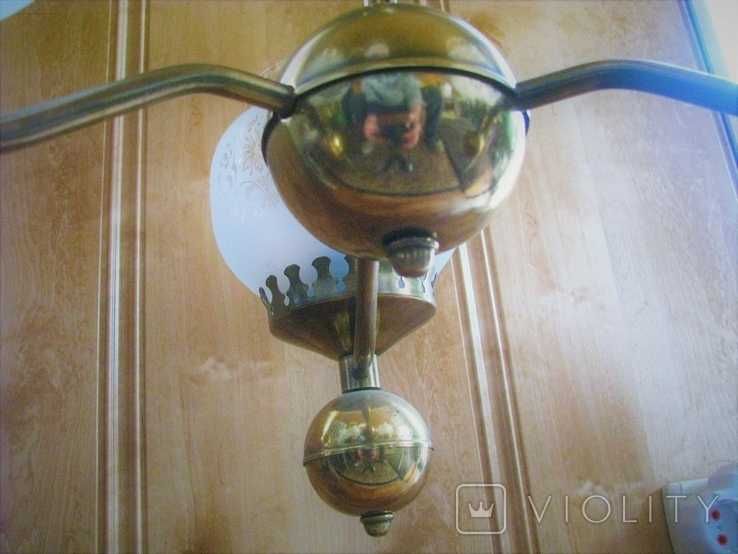 Люстра СССР , бронза. Как новая.