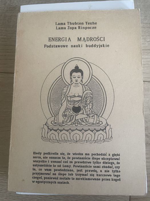 Energia madrosci Lama Thubten Yeshe