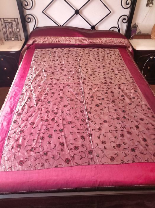 Colcha/Edredon em organza