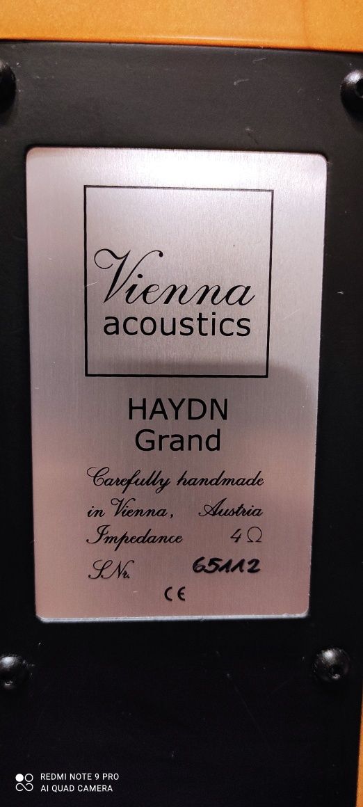 Vienna acoustics Haydn Grand z granitowymi podstawkami