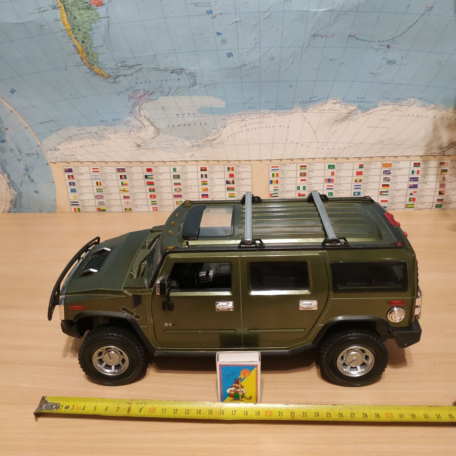 Машинка радиоуправляемая MZ игрушка Hummer 1:14 в комплекте с пультом