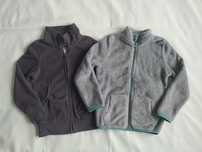 Bluza na zamek x2 szara Lupilu i Palomino 4-5-6 lat / 110-116 cm