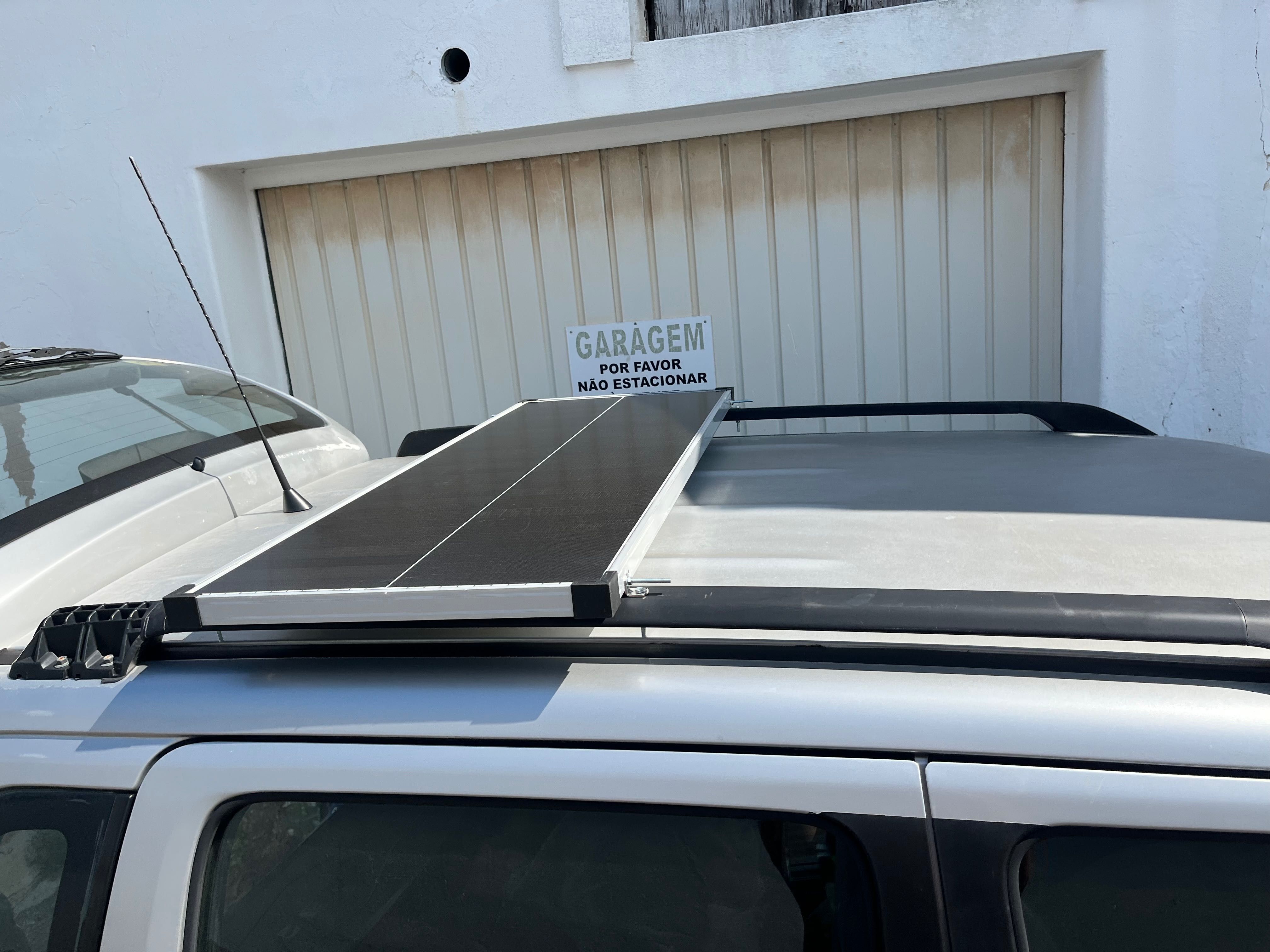 Kit Painel Solar + Controlador + Cabos e Conectores|Poucos dias de Uso