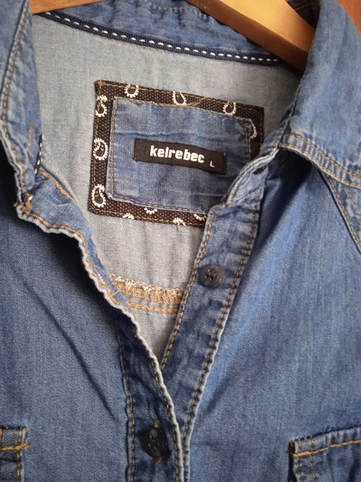 Camisa de ganga  senhora