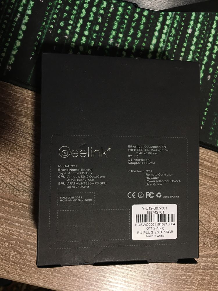 Android-приставка Beelink GT1