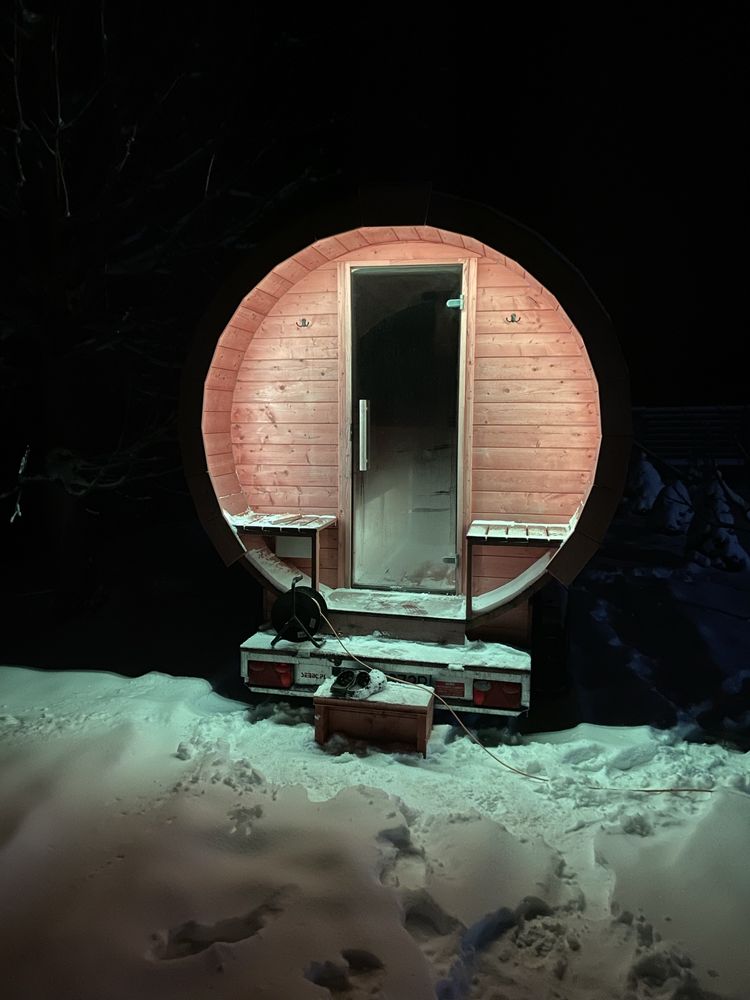 Sauna mobilna, balia mobilna, spa mobilne jakuzzi